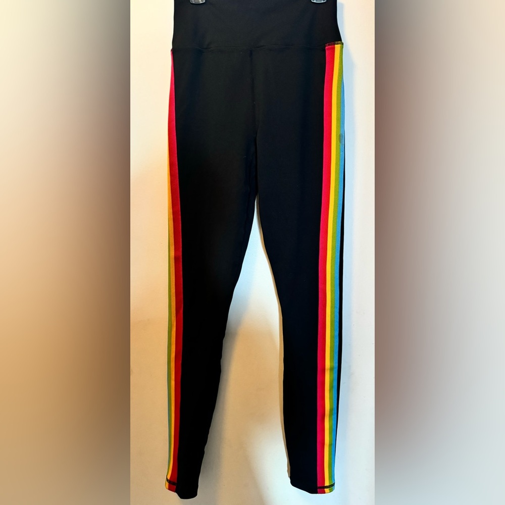 Spiritual Gangster side striped leggings SEE PICS